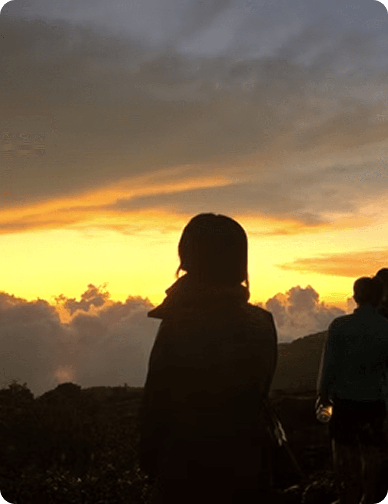 Silhouettes at sunset
